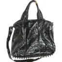 Black Leather Handbag Alexander Wang