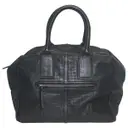Black Leather Handbag Comptoir Des Cotonniers