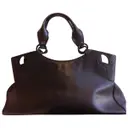Black Leather Handbag Marcello Cartier