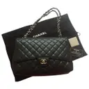 Black Leather Handbag Timeless Chanel