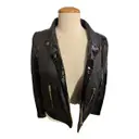 Leather biker jacket Heimstone