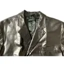 Leather coat Helmut Lang