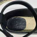 Leather espadrilles Hermès