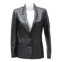 Leather blazer Hermès