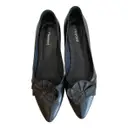 Leather heels HEYRAUD