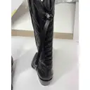 Leather cowboy boots Htc