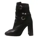 Leather buckled boots Isabel Marant
