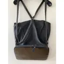 Buy Issey Miyake Leather backpack online - Vintage