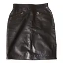 Leather mini skirt Istante