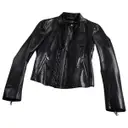 Black Leather Jacket Prada