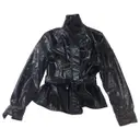 Black Leather Jacket Yves Saint Laurent