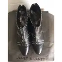 Leather ankle boots Janet & Janet