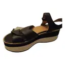 Leather sandals Janet Sport