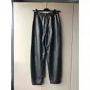 Buy JC De Castelbajac Leather trousers online