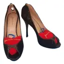 Leather heels Jean-Michel Cazabat