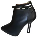 Leather ankle boots Jean Paul Gaultier