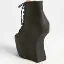 Buy Jeffrey Campbell Leather lace up boots online