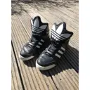 Jeremy Scott Pour Adidas Leather low trainers for sale