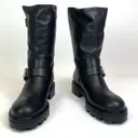 Buy Jimmy Choo Leather biker boots online