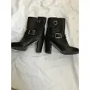 Jimmy Choo Leather biker boots for sale