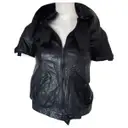 Leather biker jacket Jitrois
