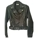 Leather biker jacket John Elliott