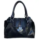 Leather handbag John Galliano