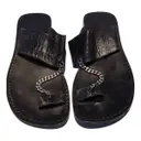 Leather sandals John Richmond
