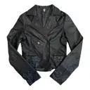 Leather jacket Joie
