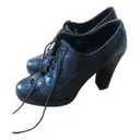 Leather heels JONAK