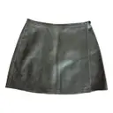 Leather mini skirt Joseph