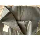 Leather mid-length skirt Joseph