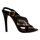 Leather heels Just Cavalli