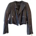 Leather biker jacket Karen Millen