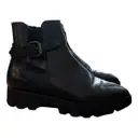 Leather ankle boots Karl Lagerfeld