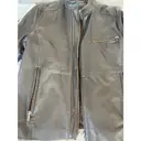 Leather coat Karl Lagerfeld