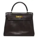 Kelly 25 leather handbag Hermès - Vintage