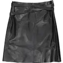 Kenzo Leather mid-length skirt for sale