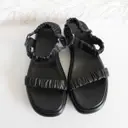Leather sandal Khaite