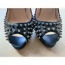Lady Peep leather heels Christian Louboutin