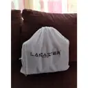 Leather clutch bag Lancaster