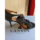 Leather sandals Lanvin