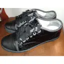 Leather trainers Lanvin