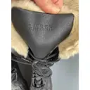 Leather snow boots Lauren Ralph Lauren