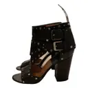 Leather heels Laurence Dacade