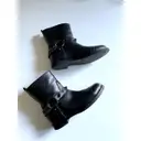 Leather biker boots Le Silla
