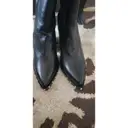 Leather cowboy boots Le Silla