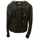 Leather biker jacket Les Petites