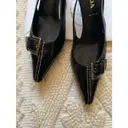 Buy Prada Lightning leather heels online