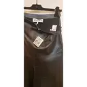 Leather mid-length skirt Loewe